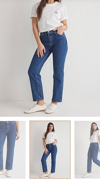 Straight jean - Görsel 5