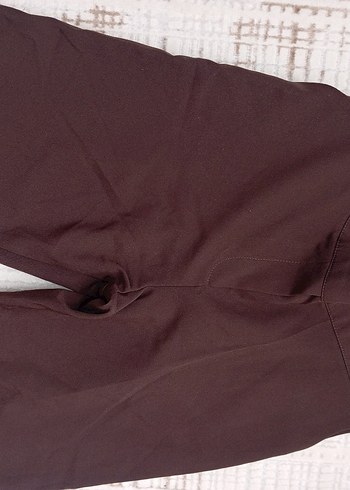 Kahverengi Kadın Kumaş Pantolon - Görsel 3