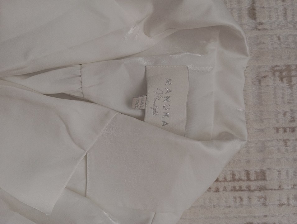 manuka beyaz Kadın Ceket - Görsel 5