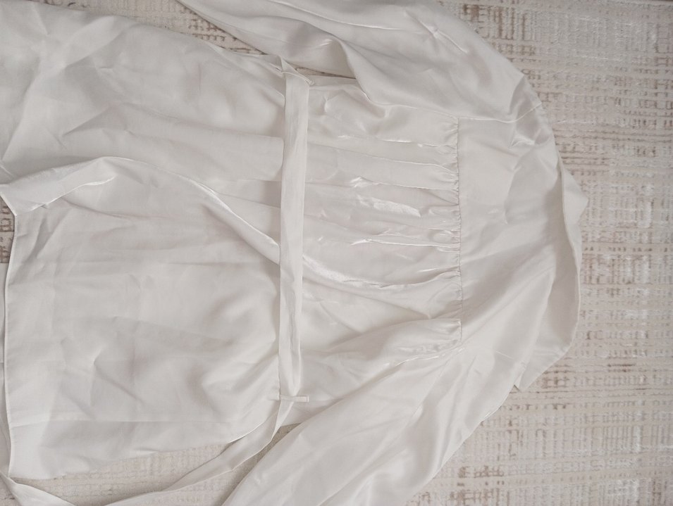 manuka beyaz Kadın Ceket - Görsel 4