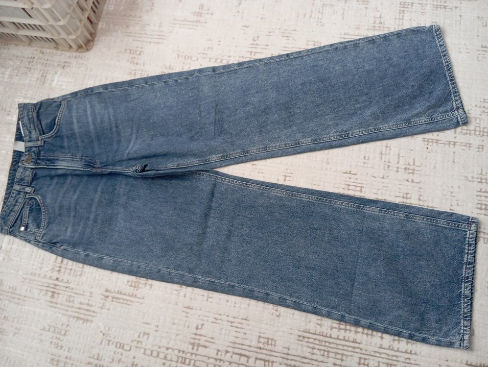 H&M wide leg kot pantolon - Görsel 2