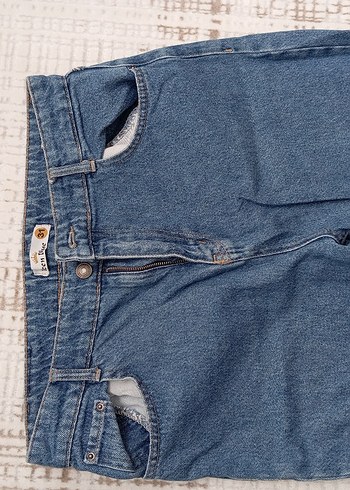 Kadın teen blue mom jean - Görsel 2