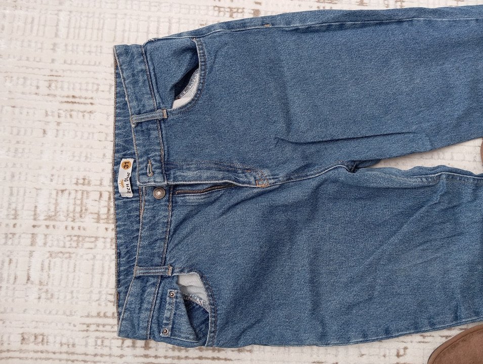 Kadın teen blue mom jean - Görsel 3