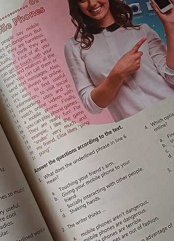  Beden Renk 8.Sınıf İngilizce reading kitabı