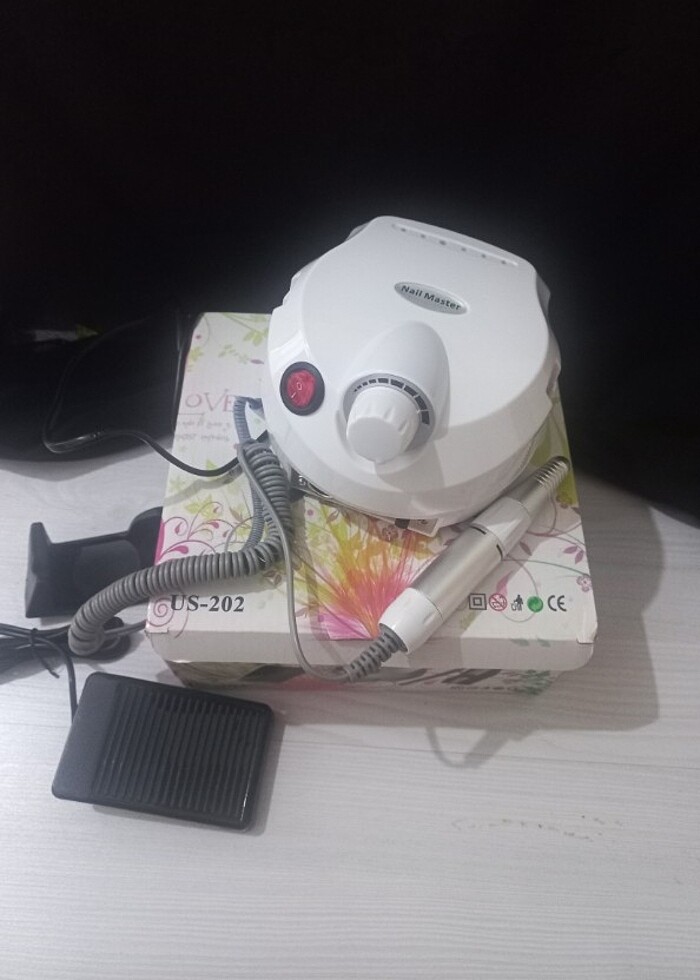 Nail Drill Elektrikli Manikür Pedikür Törpü Makinası - Görsel 2