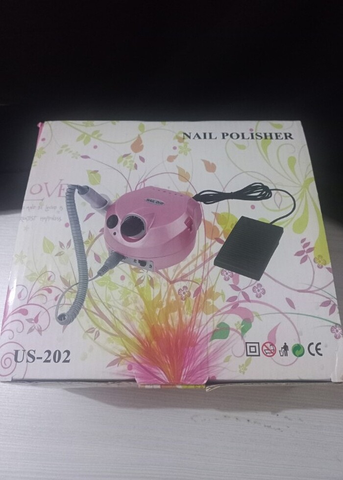 Nail Drill Elektrikli Manikür Pedikür Törpü Makinası - Görsel 3