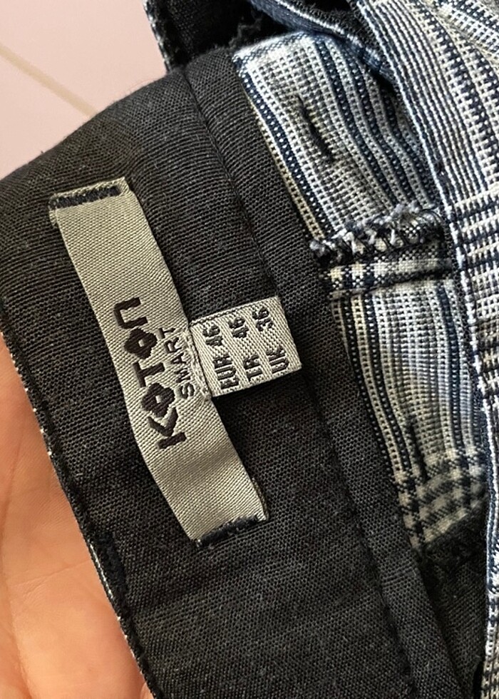 Gri Kumaş Pantolon - Görsel 2