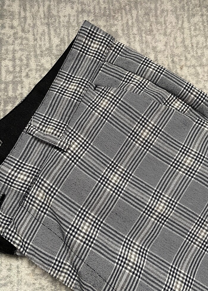 Gri Kumaş Pantolon - Görsel 3