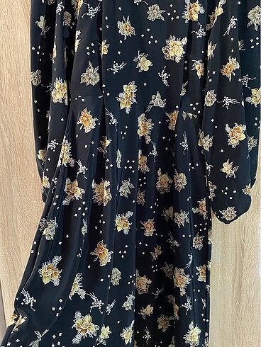 Siyah Tesettür Elbise - Görsel 5