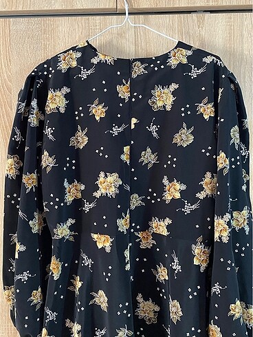 Siyah Tesettür Elbise - Görsel 6