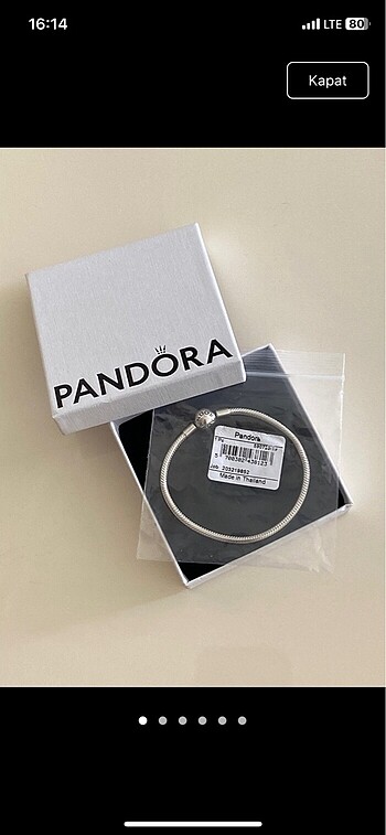 Pandora moments bileklik