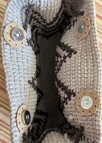 El Örgüsü Wayuu Çanta Sipariş Üzerine Farklı Renklerde Örülür - Görsel 3