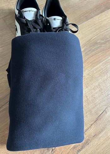 Lacivert Erkek Kapüşonlu Spor Sweatshirt ve ayakkabı