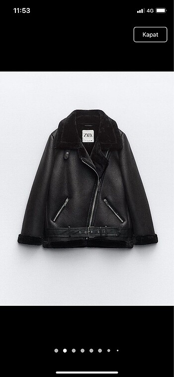 Zara biker mont