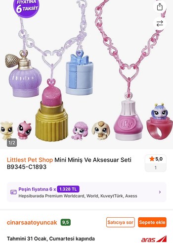 Lps mini miniş yüzük aksesuar - Görsel 8