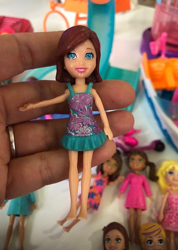 Polly Pocket Renkli Bebek ve Oyun Seti - Görsel 18