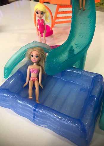 Polly Pocket Renkli Bebek ve Oyun Seti - Görsel 9