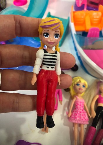 Polly Pocket Renkli Bebek ve Oyun Seti - Görsel 19
