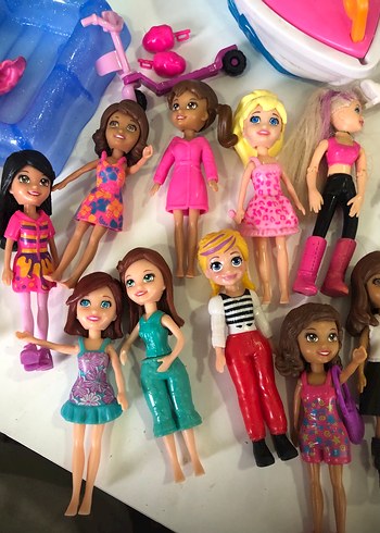 Polly Pocket Renkli Bebek ve Oyun Seti - Görsel 5