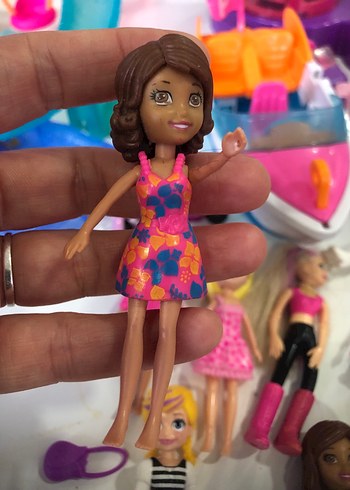 Polly Pocket Renkli Bebek ve Oyun Seti - Görsel 20