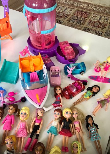 Polly Pocket Renkli Bebek ve Oyun Seti - Görsel 3