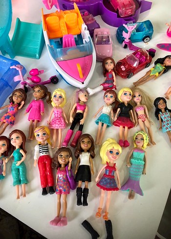 Polly Pocket Renkli Bebek ve Oyun Seti - Görsel 2