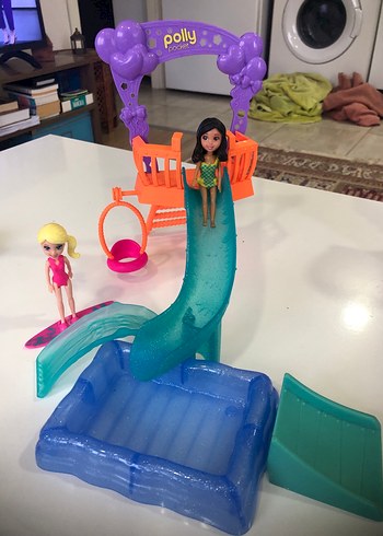 Polly Pocket Renkli Bebek ve Oyun Seti - Görsel 10