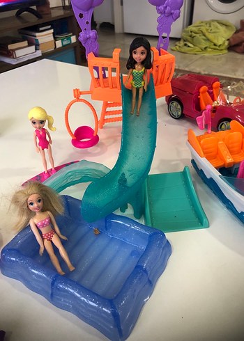 Polly Pocket Renkli Bebek ve Oyun Seti - Görsel 11