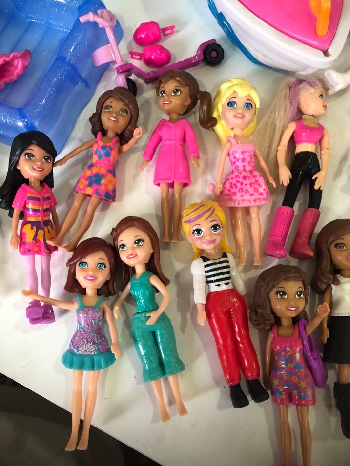 Polly Pocket Renkli Bebek ve Oyun Seti - Görsel 5
