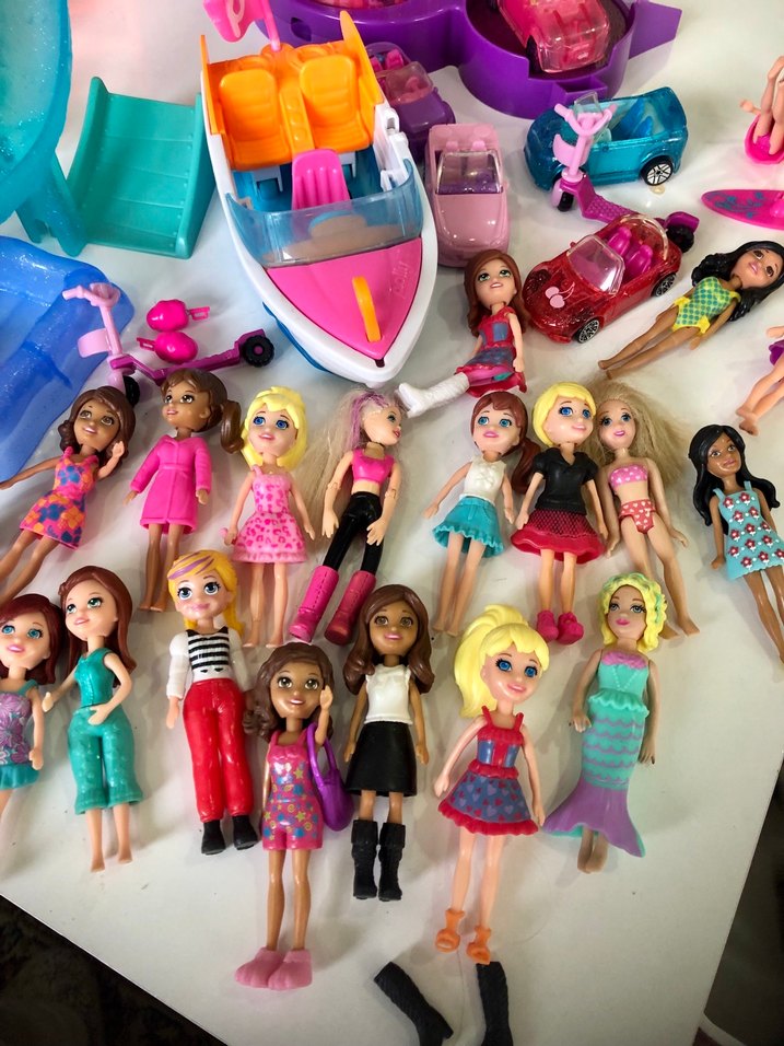 Polly Pocket Renkli Bebek ve Oyun Seti - Görsel 2