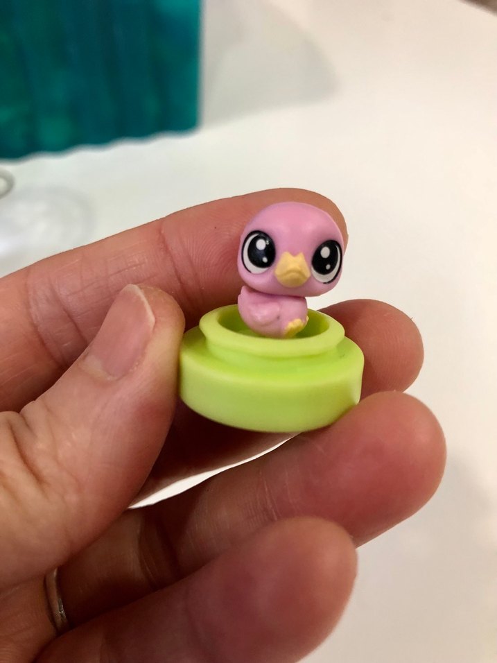 Lps mini miniş  kuş parfüm şişesi orjinal ürün - Görsel 2