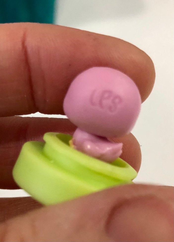 Lps mini miniş  kuş parfüm şişesi orjinal ürün - Görsel 5