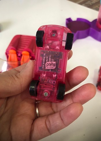 Poly poket araba garajı ve arabaları - Görsel 12