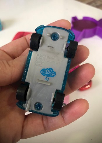 Poly poket araba garajı ve arabaları - Görsel 19