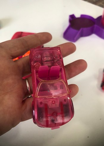 Poly poket araba garajı ve arabaları - Görsel 11