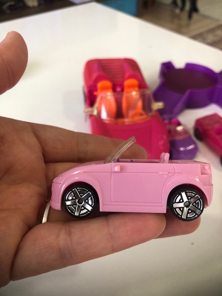 Poly poket araba garajı ve arabaları - Görsel 4