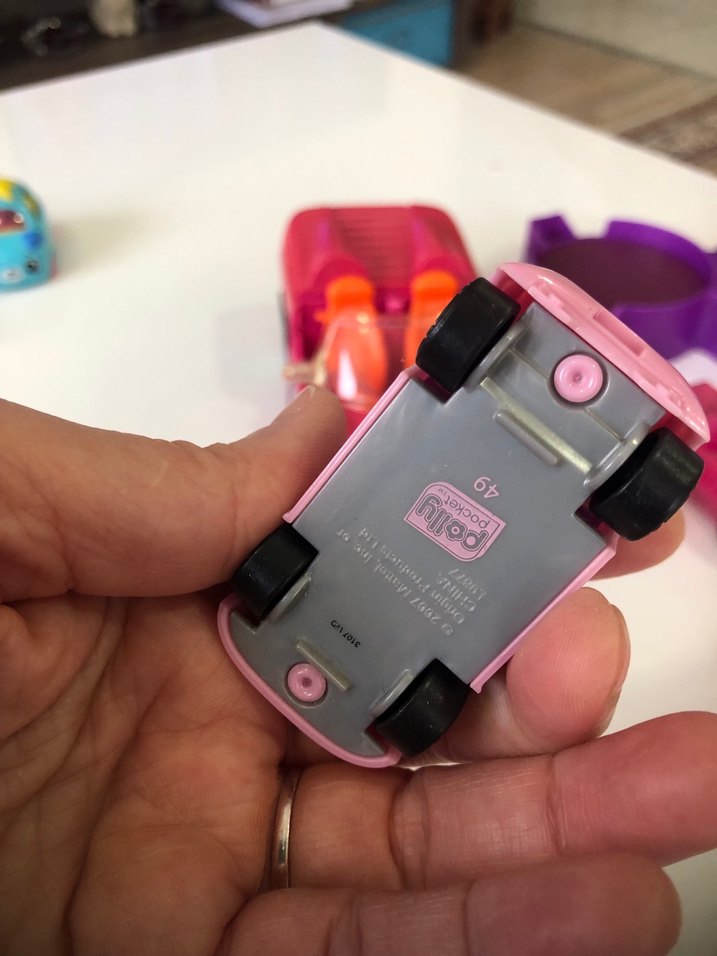 Poly poket araba garajı ve arabaları - Görsel 5