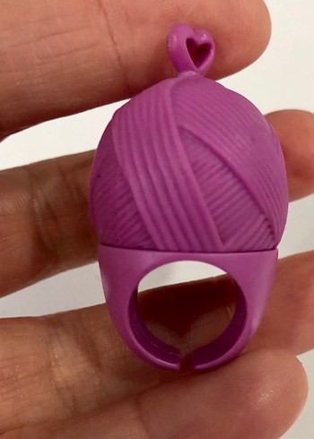 Pastel Pembe Yüzük İçinde lps mini miniş Kedi Figürü - Görsel 4