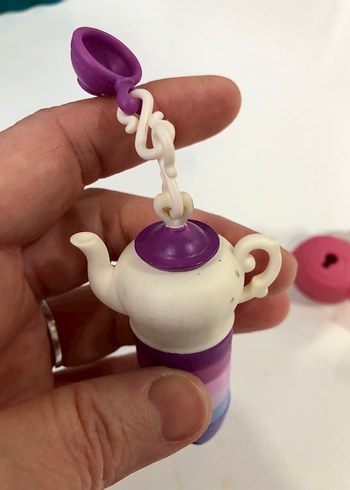 Pastel Mor Renkli Mini  Demlik minişi yok malesef - Görsel 3