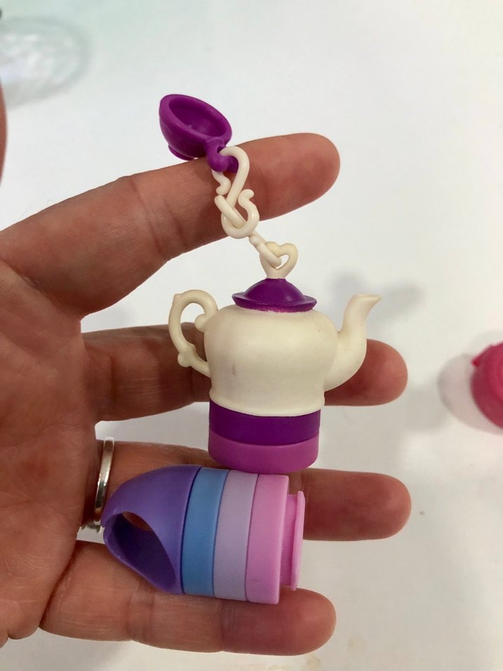 Pastel Mor Renkli Mini  Demlik minişi yok malesef - Görsel 4