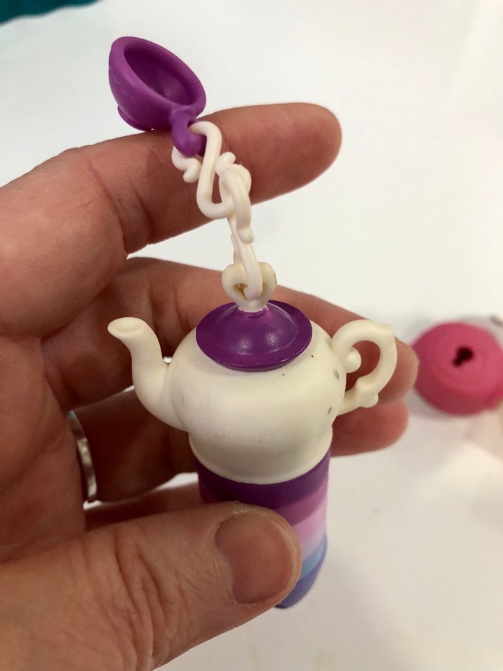 Pastel Mor Renkli Mini  Demlik minişi yok malesef - Görsel 3