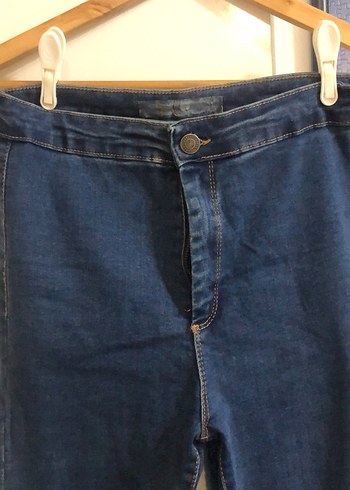 38 Beden Koyu Mavi Kadın Slim Fit Kot Pantolon