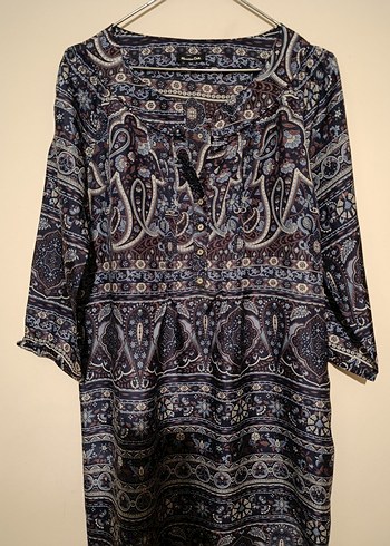 massimo dutti ipek elbise - Görsel 2