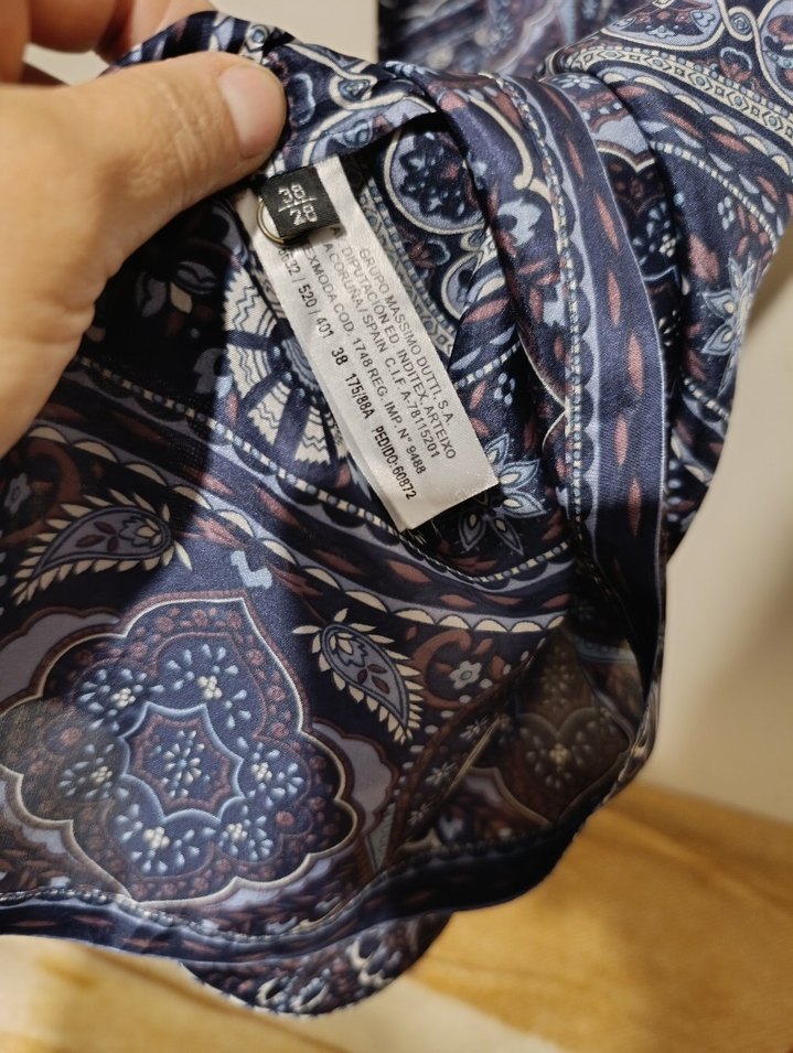 massimo dutti ipek elbise - Görsel 5