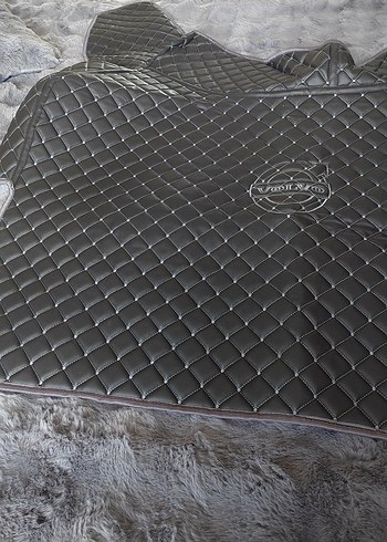 Gri Biker Desenli Volvo Koltuk Kılıfı - Görsel 2