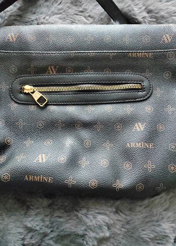 Kahverengi Deri Kadın Çanta - Arminé - Görsel 5