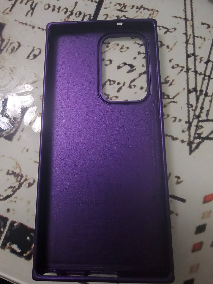 Mor Simli Şık Telefon Kılıfı Samsung S23 ultra — görsel 2/2