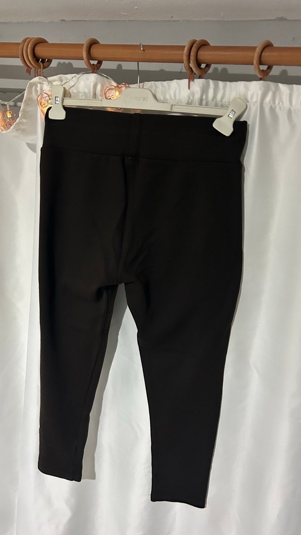 Kahverengi Kadın Spor Tayt - Görsel 2