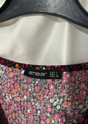 Bordo Bohem V Yaka Mini Elbise - Görsel 2