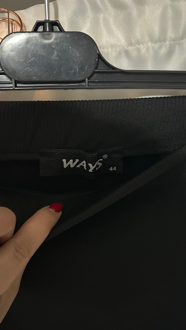 Siyah Midi Kadın Etek - Görsel 2